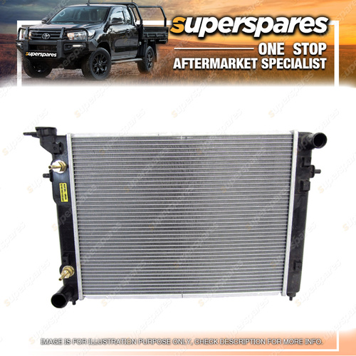 Superspares Radiator for Holden Commodore VN/VP V6 09/1988 - 06/1993