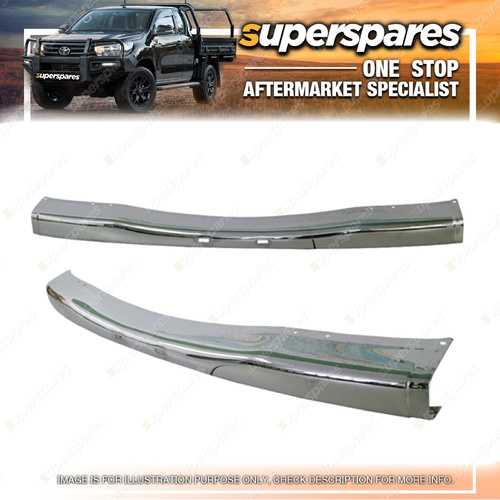 Superspares Front Bumper Bar Centre for Holden Rodeo TF Dip 01/1997-02/2004