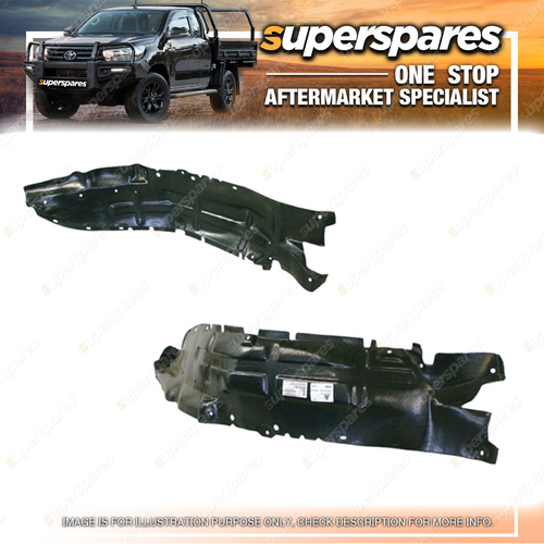 Superspares Left Hand Side Guard Liner for Holden Rodeo TF 01/1997-02/2003