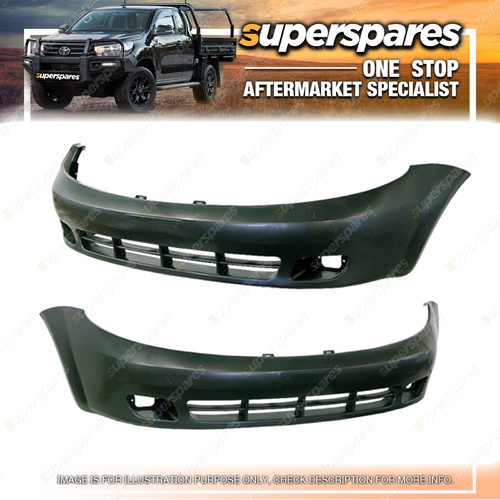 Front Bumper Bar Cover for Holden Viva Hatchback JF 10/2005-01/2009