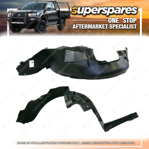 Superspares Left Guard Liner for Holden Viva Sedan Wagon JF 10/2005-01/2009