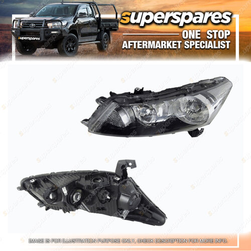 Superspares Left Headlight Xenon Type for Honda Accord CP 02/2008-05/2013