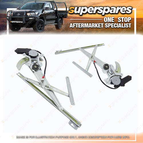 Superspares Left Front Electric Window Regulator for Honda Civic EG EH SEDAN