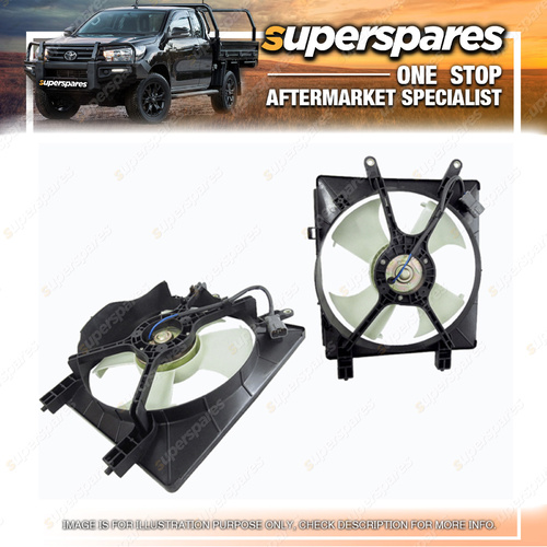 Superspares A/C Condenser Fan for Honda Civic ES EU 10/2000-01/2006