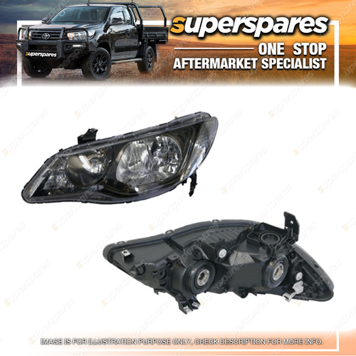 Left Headlight for Honda Civic FD SERIES 2 SEDAN HYBRID 01/2009-01/2012