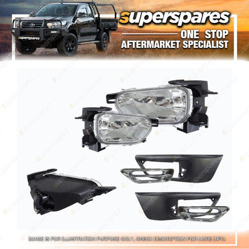 Superspares Fog Light Kit for Honda Cr V With Switchandwires 12/2001-09/2004