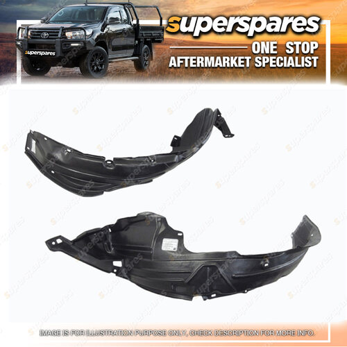 Superspares Left Hand Side Hand Side Guard Liner for Honda Cr V 2001-2007