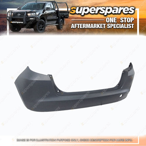 Superspares Rear Bumper Bar Cover for Honda Jazz Gli Vti GE 10/2008-03/2011