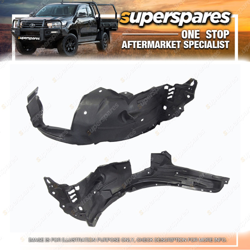 Superspares Left Hand Side Guard Liner for Honda Jazz GE 10/2008-06/2014