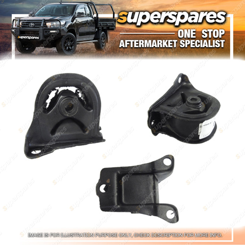 Superspares Rear Engine Mount for Honda Prelude BB Manual 01/1992-12/1996