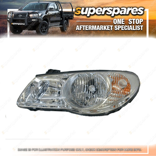 Superspares Left Headlight for Hyundai Elantra HD 08/2006-02/2011