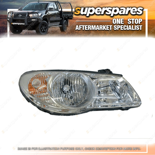 Superspares Head Light Right Hand Side for Hyundai Elantra Hd 08/2006-On