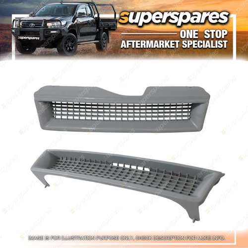 Superspares Front Grille for HYUNDAI EXCEL X2 02 / 1990 - 10 / 1991