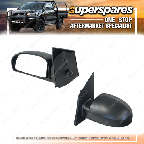 Superspares Left Manual Door Mirror for Hyundai Getz TB 09/2002-2011