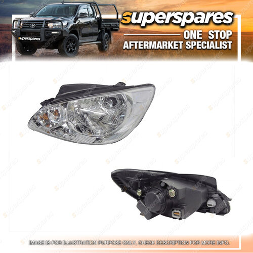 Left Headlight 3 Horizontal Bar On Corner for Hyundai Getz TB 10/2005-2011