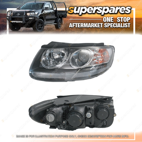 Superspares Left Headlight for Hyundai Sante Fe CM 05/2006-07/2012