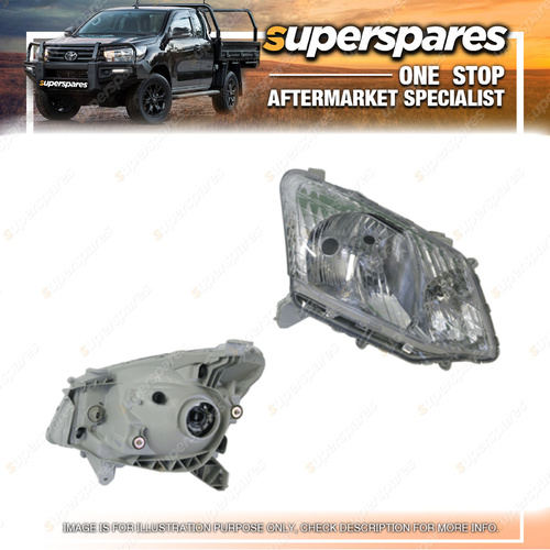 Superspares Head Light Right Hand Side for Isuzu D Max Tf 07/2012-On