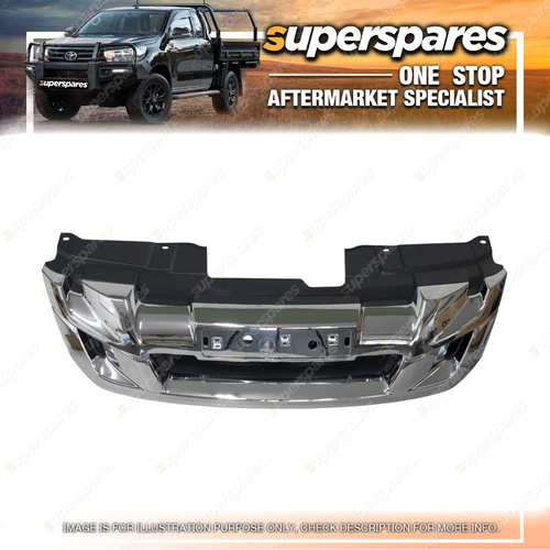 Superspares Grille for Isuzu D Max WITH CHROME MOULD 07/2012-10/2016