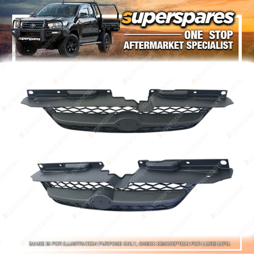 Superspares Front Grille for Kia Rio BC 2002-2005 09/2002-04/2005