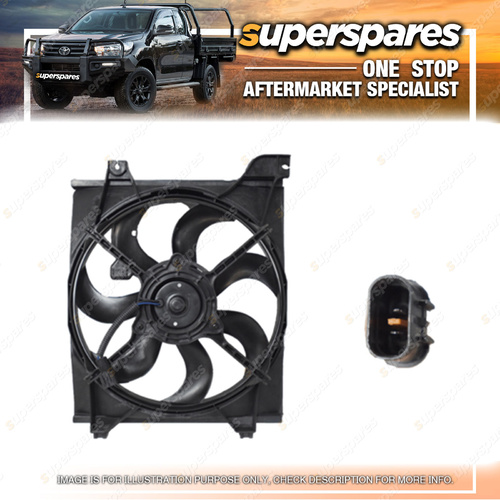 Superspares Radiator Fan for Kia Rio JB 05/2005-09/2011 Brand New