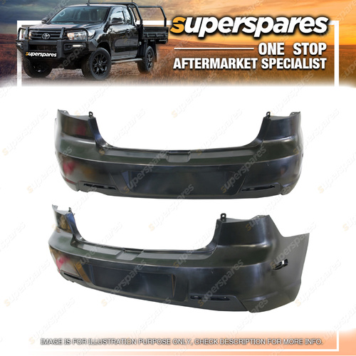 Superspares Rear Bumper Bar Cover for Mazda 3 Sedan Sp23 BK 2006-2008