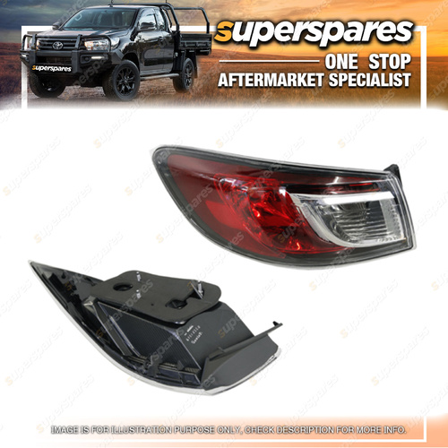 Superspares Left Outer Tail Light for Mazda 3 Sedan BL 01/2009-01/2014