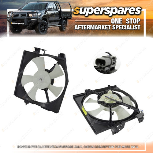 Superspares A/C Condenser Fan for Mazda 323 BJ Automatic 09/1998-01/2003