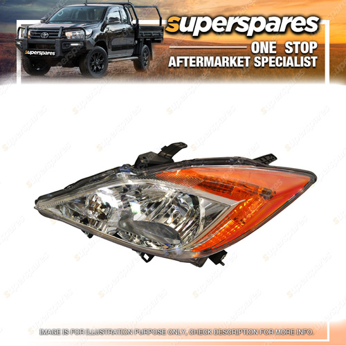 Superspares Left Hand Side Headlight for Mazda Bt 50 UP 10/2011-08/2015