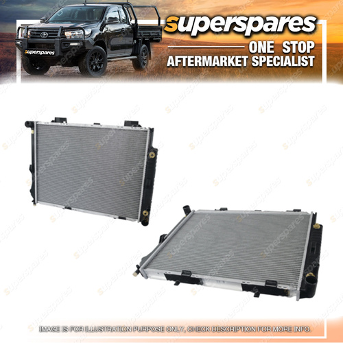 Superspares Radiator for Mercedes Benz E Class W210 01/1996-08/2002