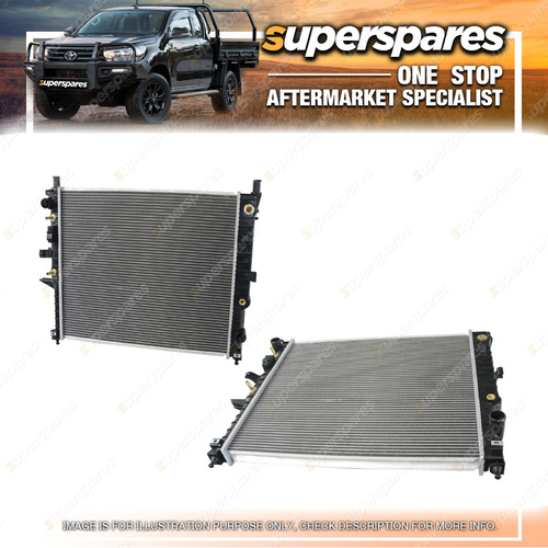 Superspares Radiator for Mercedes Benz M Class W163 V6 V8 Petrol M112 M113