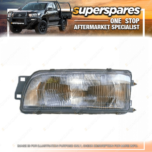 Superspares Left Headlight for Mitsubishi Lancer CC 10/1992-02/1996