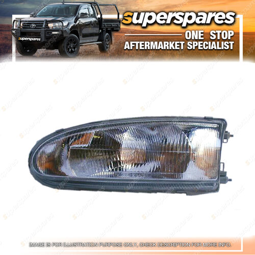 Superspares Left Headlight for Mitsubishi Lancer Coupe CC 10/1992-02/1996