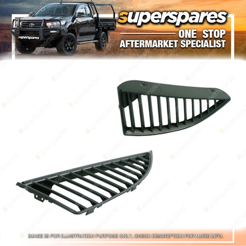 Superspares Left Black Grille for Mitsubishi Lancer CH 08/2003-09/2005