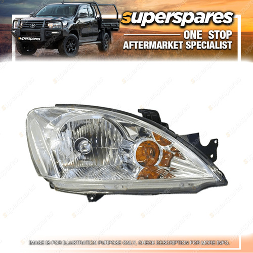 Superspares Head Light Right Hand Side for Mitsubishi Lancer Ch 08/2003-08/2007