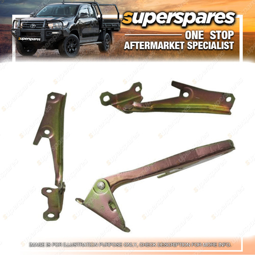 Superspares Right Bonnet Hinge for Mitsubishi Mirage CE 07/1996-07/2003