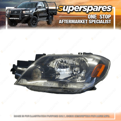 Superspares Left Headlight for Mitsubishi Outlander ZE 02/2003-06/2004