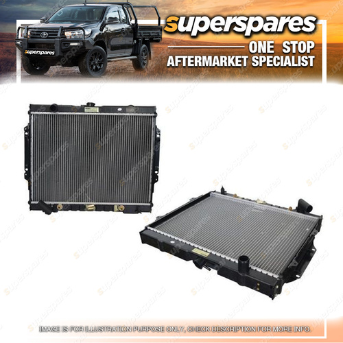 Superspares Radiator for Mitsubishi Triton ME - MJ V6 model 1986 - 08/1996