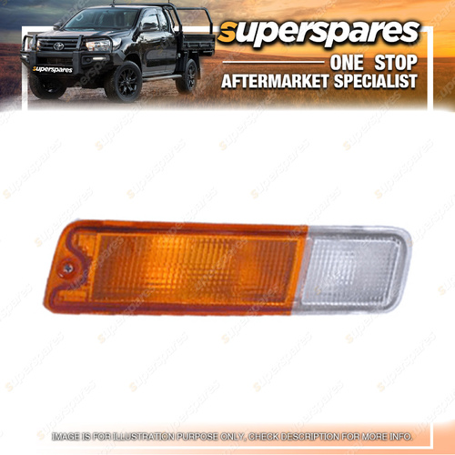 Superspares Left Bumper Bar Blinker for Mitsubishi Triton MK 10/1996-06/2006