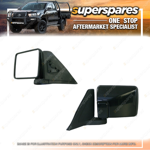 Superspares Left Door Mirror for Mitsubishi Triton MK 06/2001-06/2006