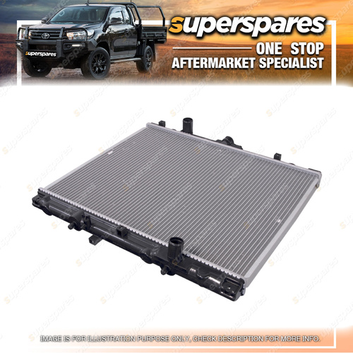 Radiator for Mitsubishi Triton MK 2.8L Inline 4 Diesel Manual 500mmx640mmx32mm