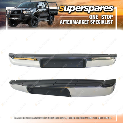 Chrome Rear Step Bar Dip Centre for Mitsubishi Triton ML/MN 07/2006 - 12/2014