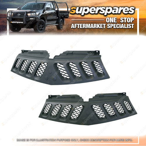 Superspares Black Grille for Mitsubishi Triton ML 07/2006-08/2009