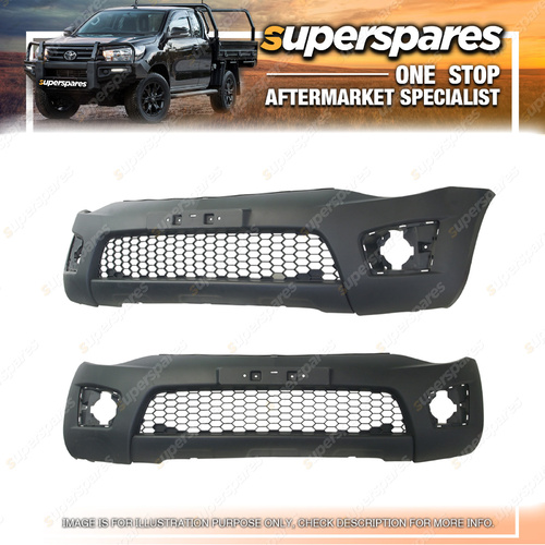 Front Bumper Bar Cover for Mitsubishi Triton MN Non Flare Type 09/2009-12/2014