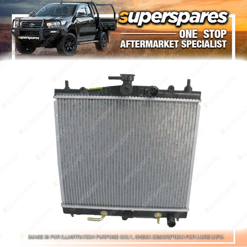 Radiator for Nissan Micra K12 Auto Bottom Centre To Fan Mount Centre 14Mm Auto