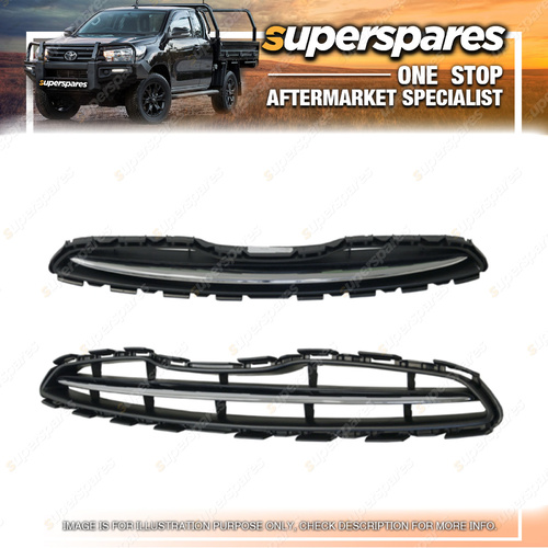 Superspares Front Grille for Nissan Micra K13 11 / 2010 - 11 / 2014