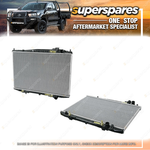 Superspares Radiator for Nissan Navara D22 2.4L 3.3L Petrol-3.0Td Automatic