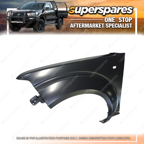 Left Guard for Nissan Navara D40 Thai Built No Flare Hole 12/2005-2015