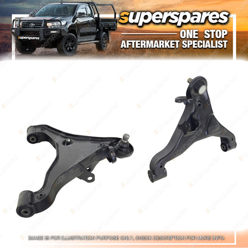 Superspares Right Front Lower Control Arm for Nissan Navara Spain Built D40