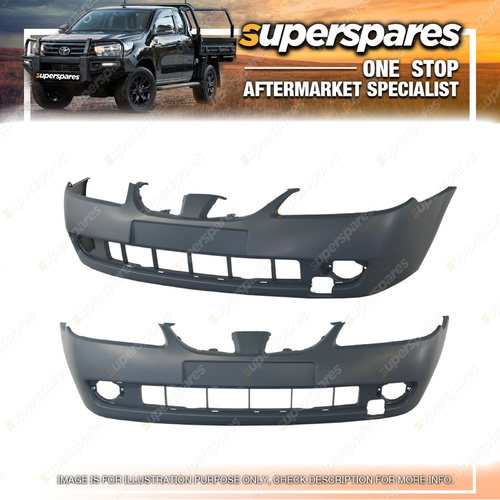 Superspares Front Bumper Bar Cover for Nissan Pulsar Hatchback N16 2002-2005