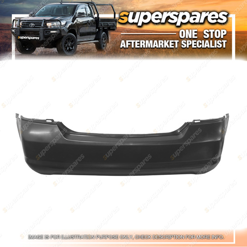 Superspares Rear Bumper Bar Cover for Nissan Tiida Sedan C11 02/2006-ONWARDS